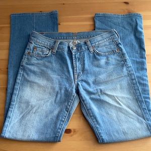 Vintage (2001) low rise bootcut jeans